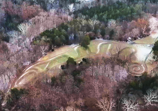 d817f1f9-5c23-9905-f814-8b1da636f5c9 Aerial of Ohio’s 1,300 foot Serpent Mound